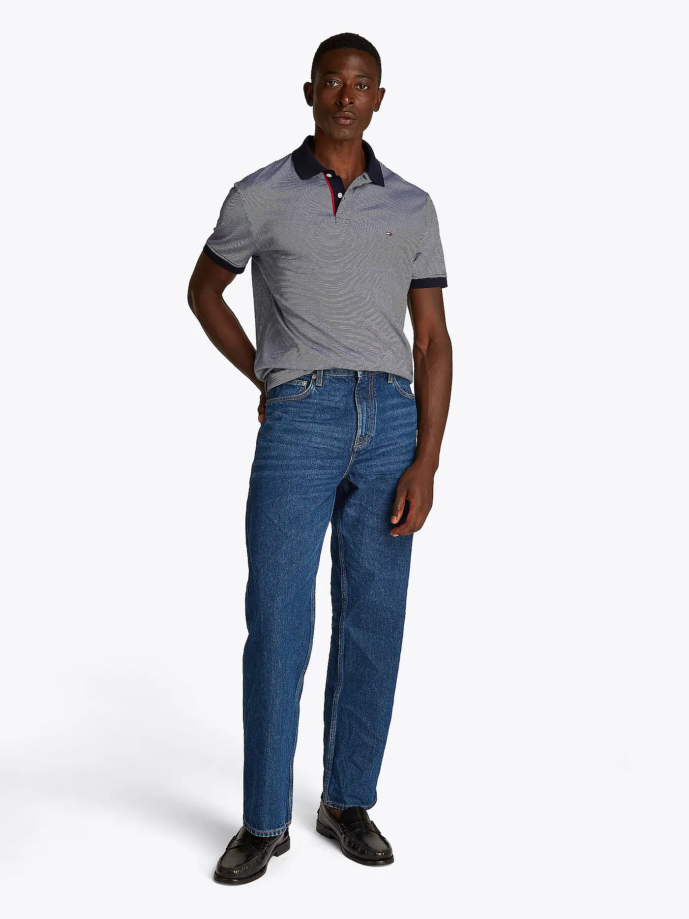 TOMMY HILFIGER | Poloshirt | blau